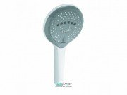 Душова лійка Kludi Freshline три режими латунь / пластик білий 6790043-00