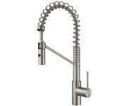Змішувач для кухні Kraus Oletto змішувач два режими подачі води нержавіюча сталь KPF-2630SS