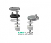 Тримач петель AlcaPlast кришка з нержавіючої сталі P106