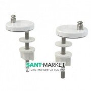 Тримач петель P97 і P98 для монтажу зверху пластикова кришка Alcaplast P106B