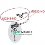 Запасна частина AlcaPlast для регулювання діаметра труби M0232-ND
