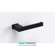 Держатель для туалетной бумаги Sonia S-Cube Black настенный чёрный 173037