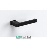 Держатель для туалетной бумаги Sonia S-Cube Black настенный чёрный 173037