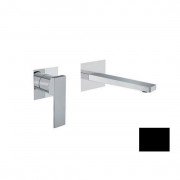 Змішувач для раковини Fiore Kube настінний чорний матовий 100NN7597