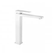 Змішувач для раковини Fiore Kube змішувач білий матовий 100BB8517