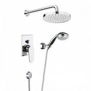 Душова система Fiore Kevon з верхнім і ручним душем хром 81CR6519