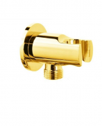 Шланговое подсоединение Fiore с держателем для душа золото 35PMSOO1