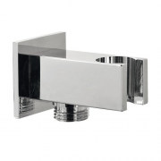 Шланговое подсоединение Fiore с держателем для душа хром 35PMS002