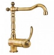 Смеситель для кухни Fiore Jafar однорычажный бронза 47ZZ5414