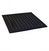 Лейка для верхнього душа Fiore 30х30 см тонка квадратна чорний матовий 30NN8651