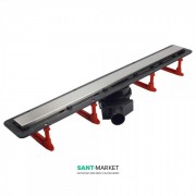 Водосточный желоб Pestan Confluo Frameless Line 950 хром матовый 13701234