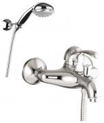 Змішувач для ванни Fiore Jafar змішувач з ручним душем хром 47CR5100