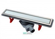 Водосточный желоб Pestan Confluo Premium White Glass Line 550 белое стекло 13000282