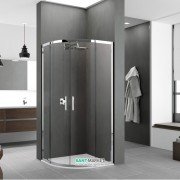 Душова кабіна Novellini Zephyros профіль хром прозоре скло ZEPHYRR901K