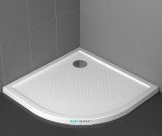 Душовий піддон Novellini New Victory 90x90 см акрил білий VINR901130