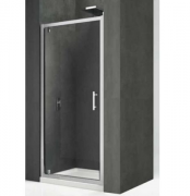 Двері душова Novellini Kali G 96-102x195h профіль срібло прозоре скло KALIG96-1B