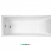 Ванна акриловая Novellini Calos 180x80 см прямоугольная белый CA1118080A