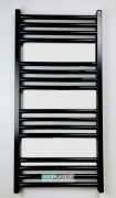 Електричний полотенцесушитель Terma Fiona 43х90 см чорний матовий WLFIN090043 / 9005 / MOA