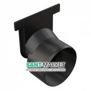 Торцевой переходник для подключения к канализации AlcaPlast DN110 AVZ-P010