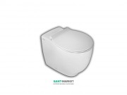 Унітаз підлоговий Hatria Le Fiabe з сидінням з кришкою Soft Close білий Y1E701 + YXWW