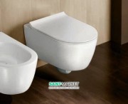 Унітаз підвісний Hatria Fusion з сидінням з кришкою Soft Close YXGQ + Y1X001