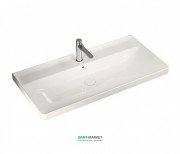 Раковина для ванної Hatria Canalgrande підвісна / накладна 100х50 см білий Y1EL01