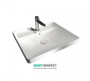 Раковина для ванной Hatria Canalgrande подвесная/накладная 60х50 см белый Y1EJ01
