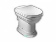 Унітаз підлоговий Hatria Dolcevita з сидінням з кришкою Soft Close білий YXXP01 + YXXR