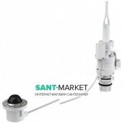 Кнопка пневматического смыва на расстоянии ножное управление металл AlcaPlast MPO12