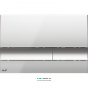 Кнопка управління AlcaPlast для прихованих систем інсталяції хром глянсовий M1721