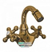 Змішувач для біде двухвентильний Tres Clasic-Tres врізний хром 137120