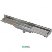 Водосточный желоб AlcaPlast APZ1104 Flexible Low 550 мм с решеткой APZ1104-550