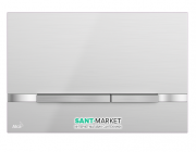 Кнопка управління AlcaPlast Flat Stripe Inox для прихованих систем інсталяцій STRIPE-INOX