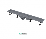 Водосточный желоб AlcaPlast APZ12 Optimal 850 мм полипропилен APZ12-850