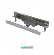 Водосточный желоб AlcaPlast APZ5 SPA-Shade 750 мм с решеткой APZ5-SHADE-750