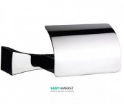 Тримач для туалетного паперу Sonia S7 з кришкою латунь хром 131 853