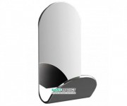 Крючок для ванной Sonia S5 одинарный нержавеющая сталь хром 153015