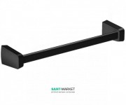 Настінний тримач для рушників Sonia S6 Black латунь чорний 166404