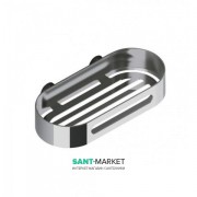 Поличка для душової кабіни Sonia S5 нержавіюча сталь хром 141494