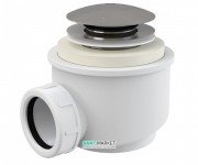 Сифон для душового поддонa AlcaPlast Click-Clack Ø50 мм A465-50