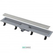 Водосточный желоб AlcaPlast APZ9 650 мм с решеткой Simple APZ9-650M