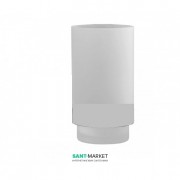 Cтакан для зубних щіток Sonia без власника скло білий 001835