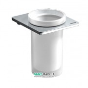 Cтакан для зубных щеток Sonia без держателя стекло белый 116508