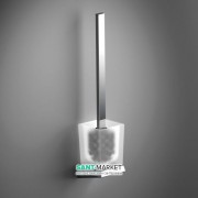 Йоршик для унітазу Sonia S8 настінний хром/білий 161867