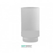 Cтакан для зубних щіток Sonia без власника скло білий 001835