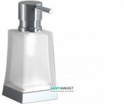 Диспенсер для жидкого мыла Sonia S7 настенный хром/белый 131945