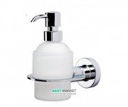 Диспенсер для рідкого мила Sonia Tecno Project настінний хром / білий 118281