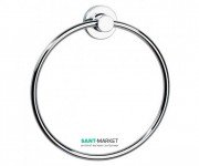 Настінний тримач-кільце для рушників Sonia Tecno Project латунь хром 117031