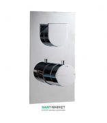 Смеситель для душа Treemme Ran скрытого монтажа термостатический хром 546CC67