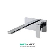 Смеситель для раковины Treemme Hask встраиваемый настенный хром 6AA6CC03